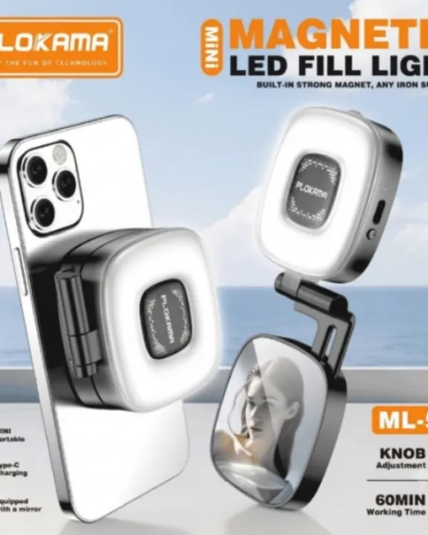 PLOKAMA ML-50 Pro Portable RGB + LED Fill Light